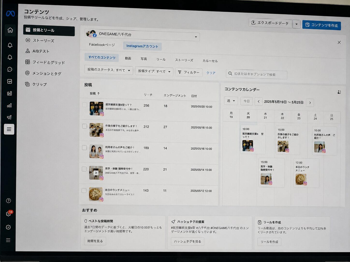 SNS運用のイメージ